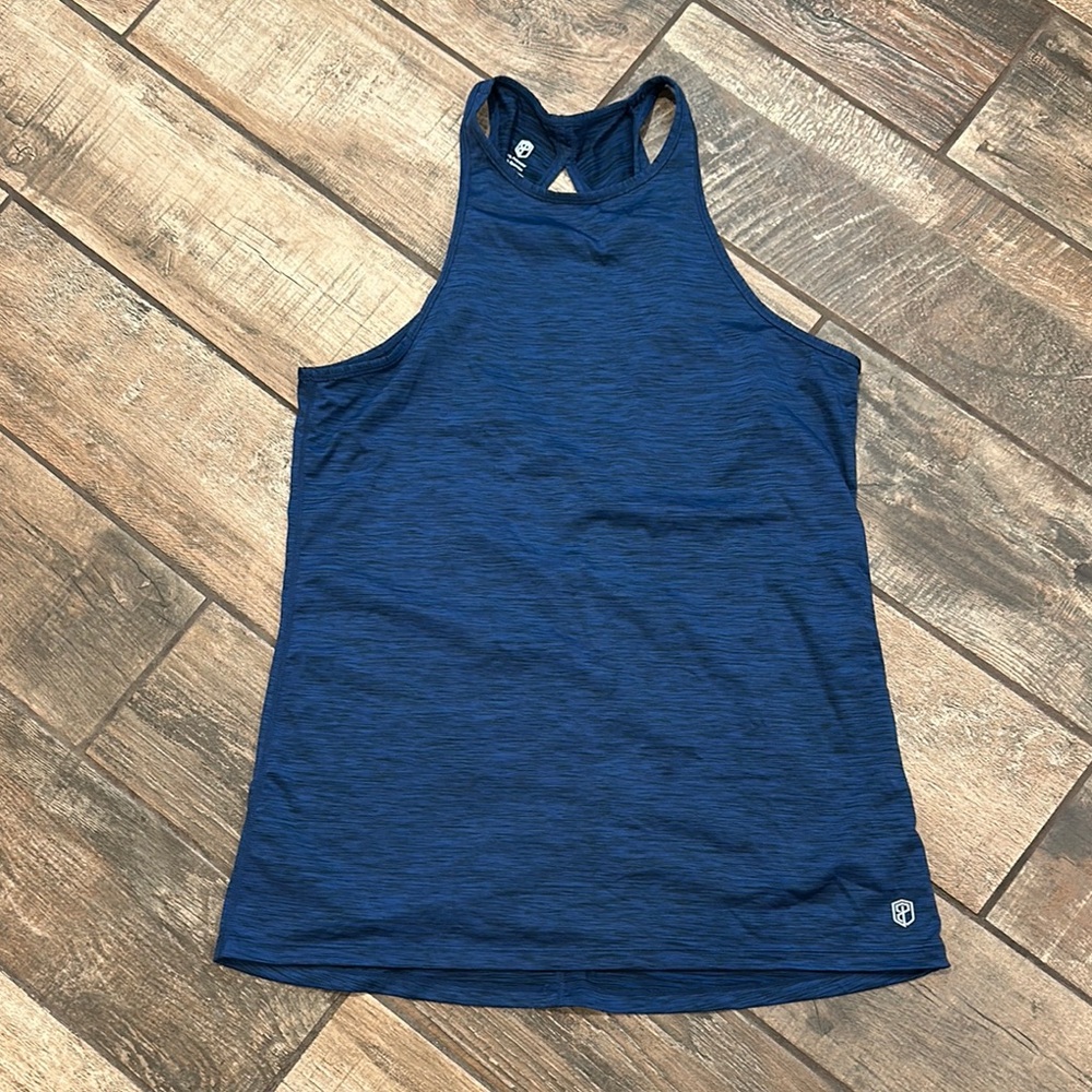 Born Primitive Women's Blue Athletic Tank Top